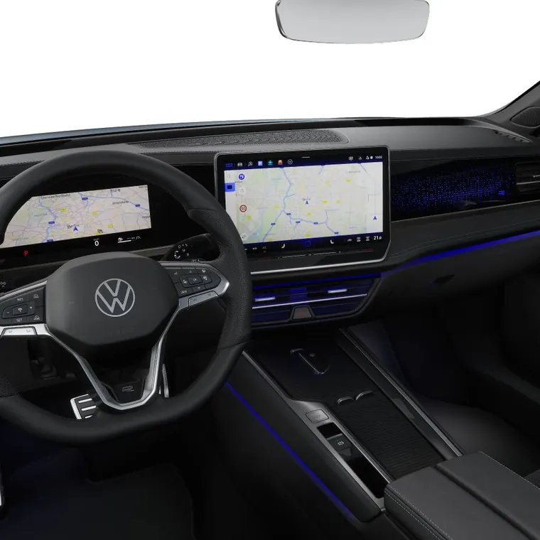 Habitacle d'une Volkswagen du parc BYmyCAR