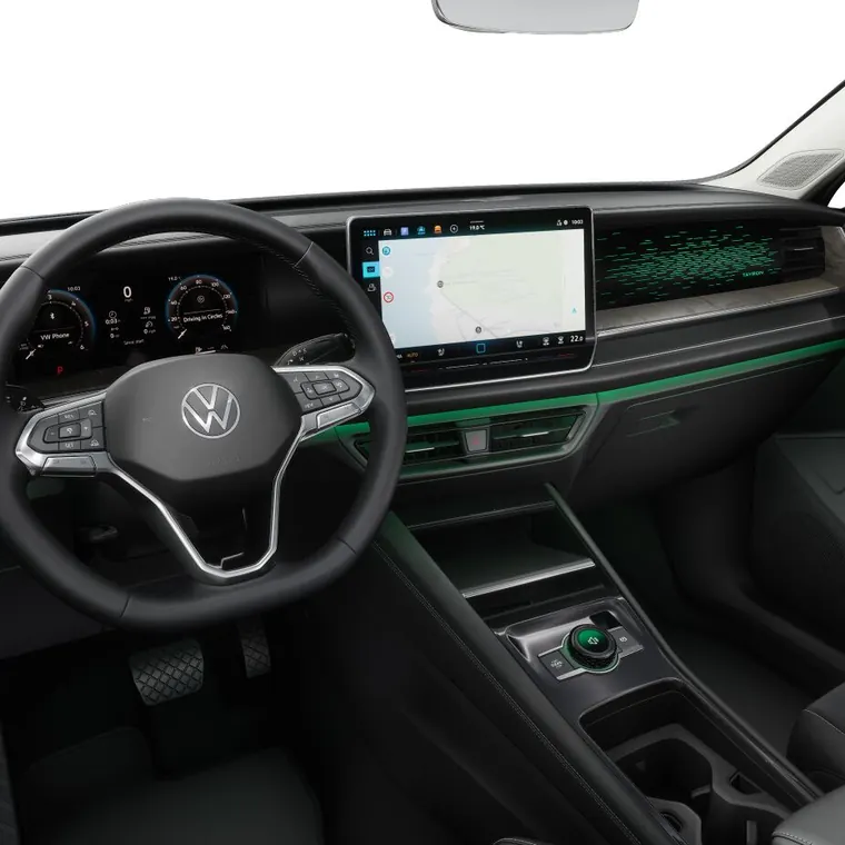 Habitacle d'une Volkswagen du parc BYmyCAR
