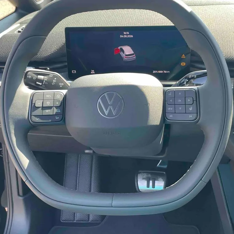 Habitacle d'une Volkswagen du parc BYmyCAR