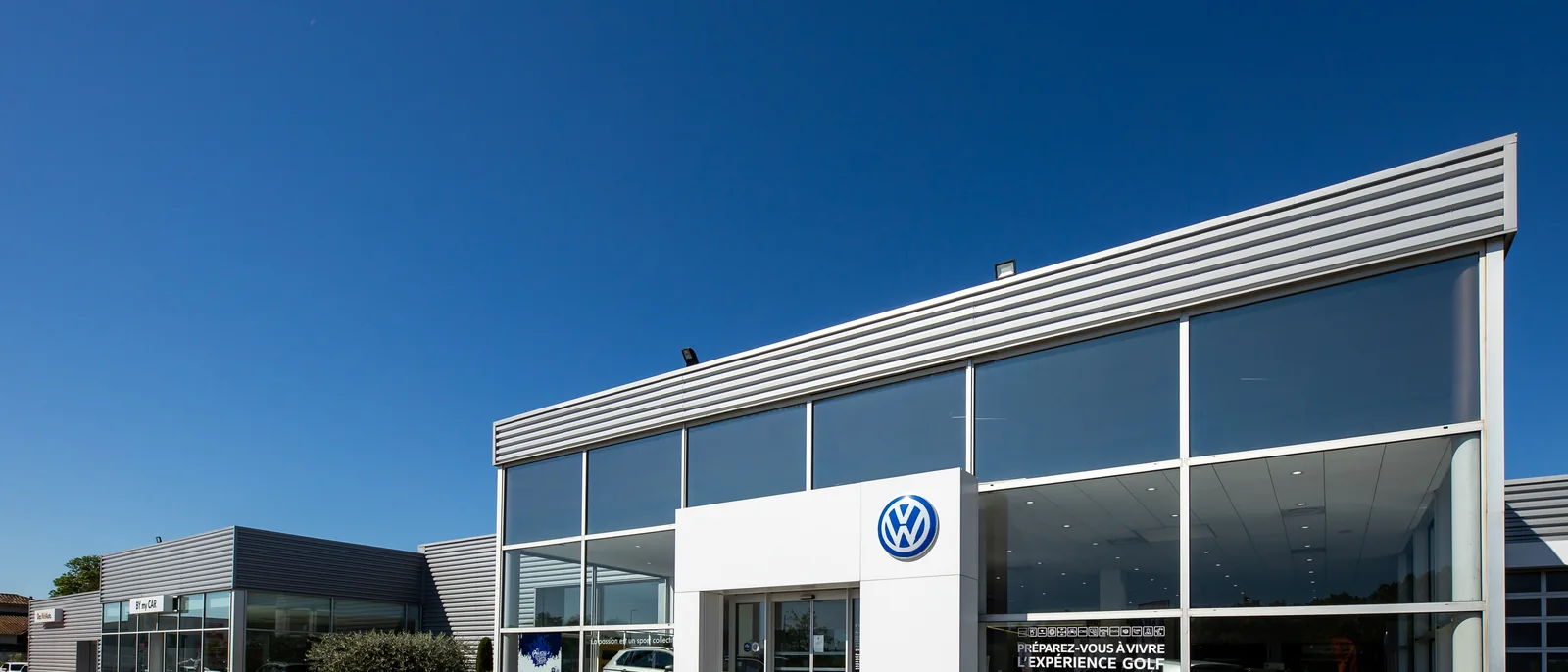 Le showroom Volkswagen du réseau BYmyCAR